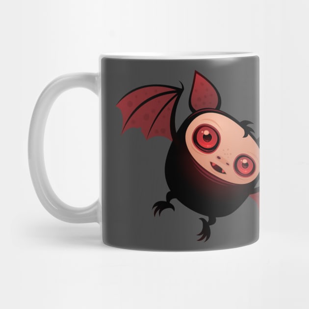 Red Eye the Vampire Bat Boy by fizzgig